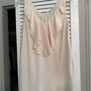 Garnet Hill Classic Cream Blouse